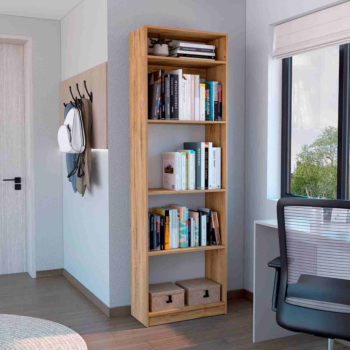 Complemento para Estantes Home Macadamia 63x19cm con con Un Entrepaño - Bibliotecas y Estanterías | Bylmo