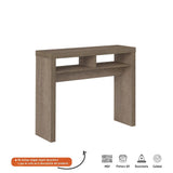 Arrimo Dunas Canela 100 cm con Entrepaño - Mesas | Bylmo