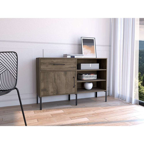 Arrimo Soho Bellota 120 cm con Una Puerta y Un Cajón - Bifes | Bylmo