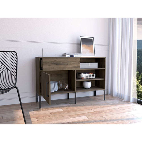 Arrimo Soho Bellota 120 cm con Una Puerta y Un Cajón - Bifes | Bylmo