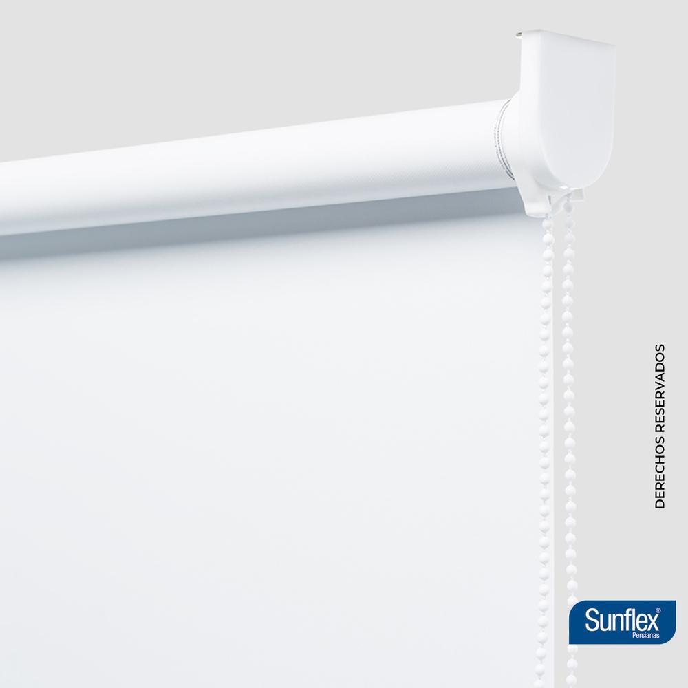 Persiana Blackout Blanco 200x230cm Fondo Entero Enrollable - Cortinas | Bylmo