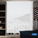 Cortina Solar Screen Blanco 100 x 230 cm
