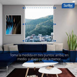 Cortina Solar Screen Blanco 180 x 180 cm