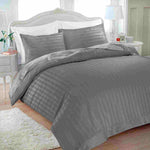 Duvet Duze Gris Queen 160 cm con Funda de Almohada