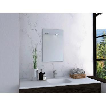 Mueble para Baño Cinza Blanco 60 cm Incluye Lavamanos – Bylmo
