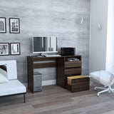 Escritorio Dublin Habano 120 cm con Archivador y Cajones - Escritorios y Archivadores | Bylmo