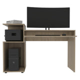 Escritorio Atlanter Rovere 120 cm con Entrepaños - Escritorios y Archivadores | Bylmo