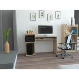 Escritorio Atlanter Rovere 120 cm con Entrepaños - Escritorios y Archivadores | Bylmo