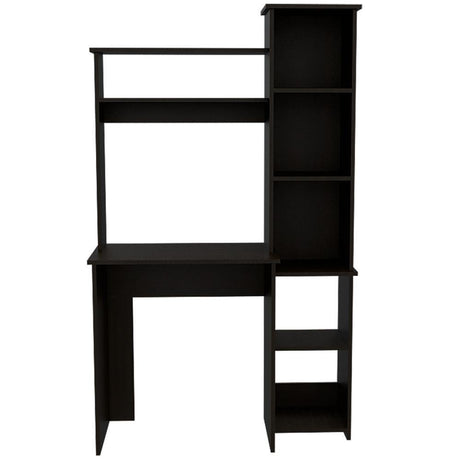 Escritorio Versalles Wengue 98 cm con Biblioteca - Escritorios y Archivadores | Bylmo