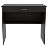 Escritorio 80C Wengue 80x73cm Con Un Cajón y con Organizador de Libros - Escritorios y Archivadores | Bylmo