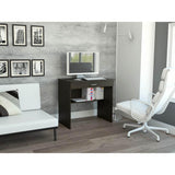 Escritorio 80C Wengue 80x73cm Con Un Cajón y con Organizador de Libros - Escritorios y Archivadores | Bylmo