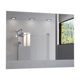Espejo de Baño Palermo Plateado 90x70cm Rectangular con Biselado - Espejos de Baño | Bylmo