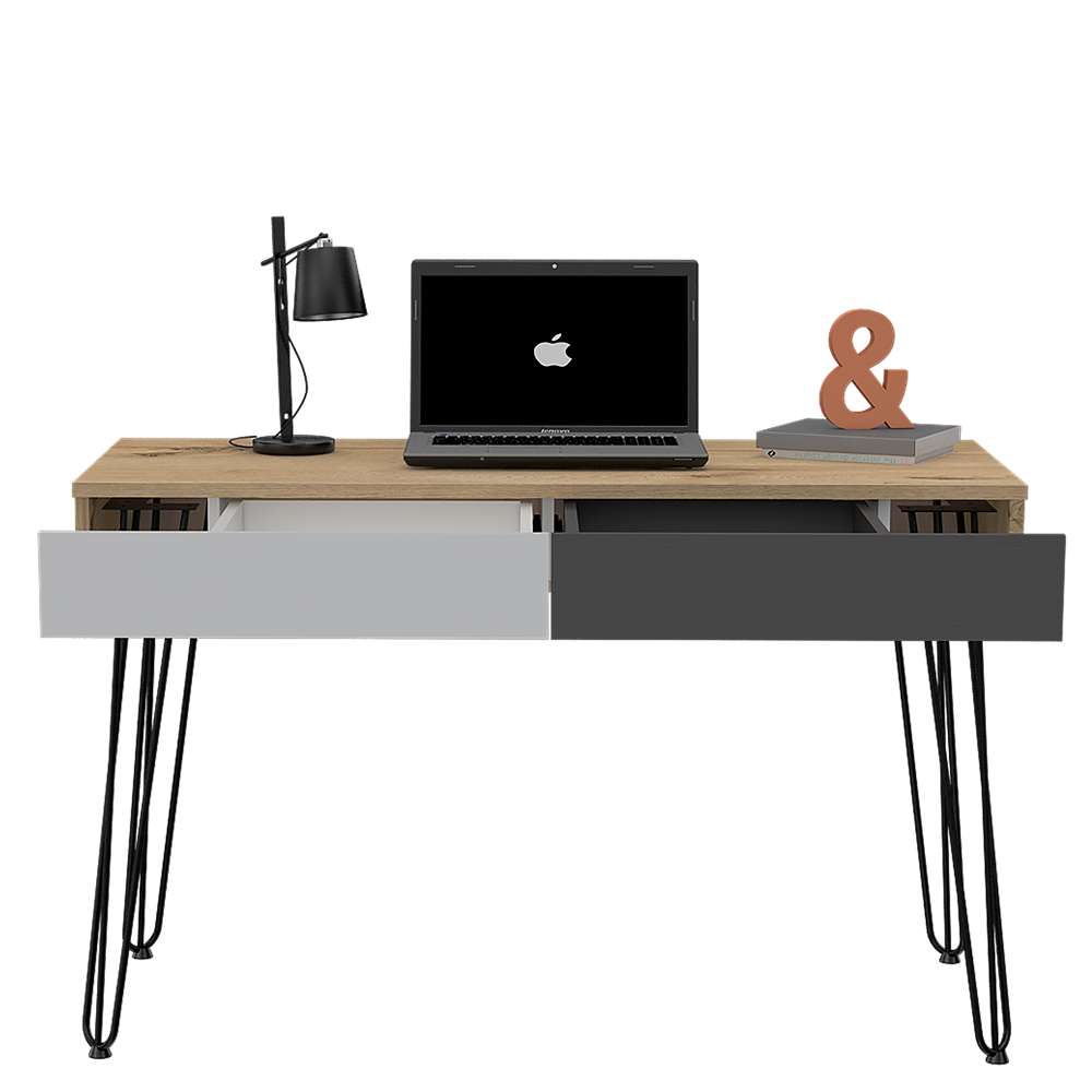 Escritorio Mumbai Blanco 120 cm con Cajones - Escritorios y Archivadores | Bylmo