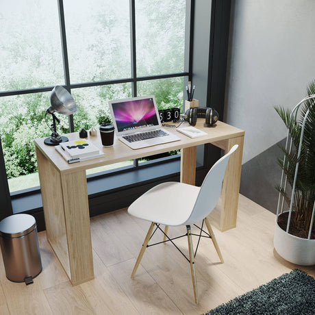 Escritorio Barcelona Rovere 120x72.5cm sin Cajones - Escritorios | Bylmo