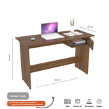 Escritorio Dilleto Caramelo 120x73.1cm Con Un Cajón - Escritorios | Bylmo