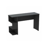 Escritorio Buriti Wengue 120.9x73cm sin Cajones y con Organizador de Libros - Escritorios | Bylmo