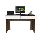 Escritorio Acre Plus Coñac 120 cm con Cajones - Escritorios y Archivadores | Bylmo
