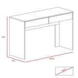 Escritorio Acre Plus Coñac 120 cm con Cajones - Escritorios y Archivadores | Bylmo