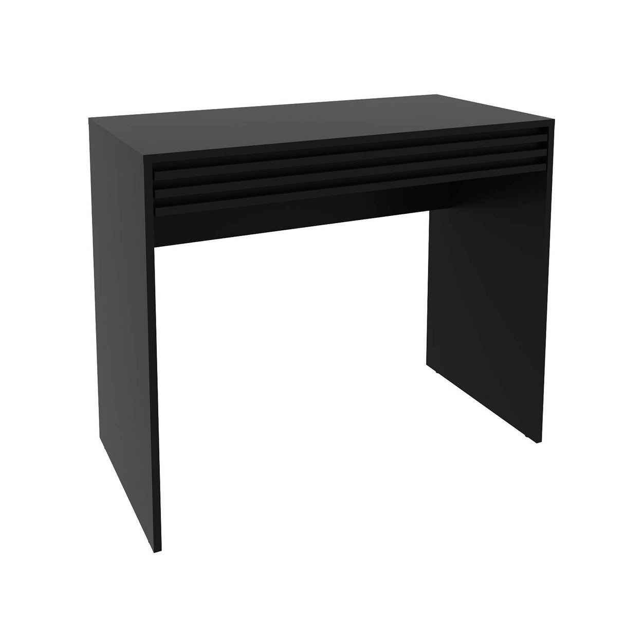 Escritorio Asunción Negro 90x74.5cm Con Un Cajón - Escritorios y Archivadores | Bylmo