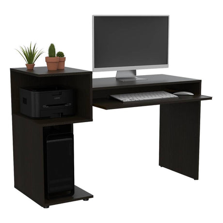 Escritorio Balmoral Wengue 120 cm con Entrepaños - Escritorios y Archivadores | Bylmo