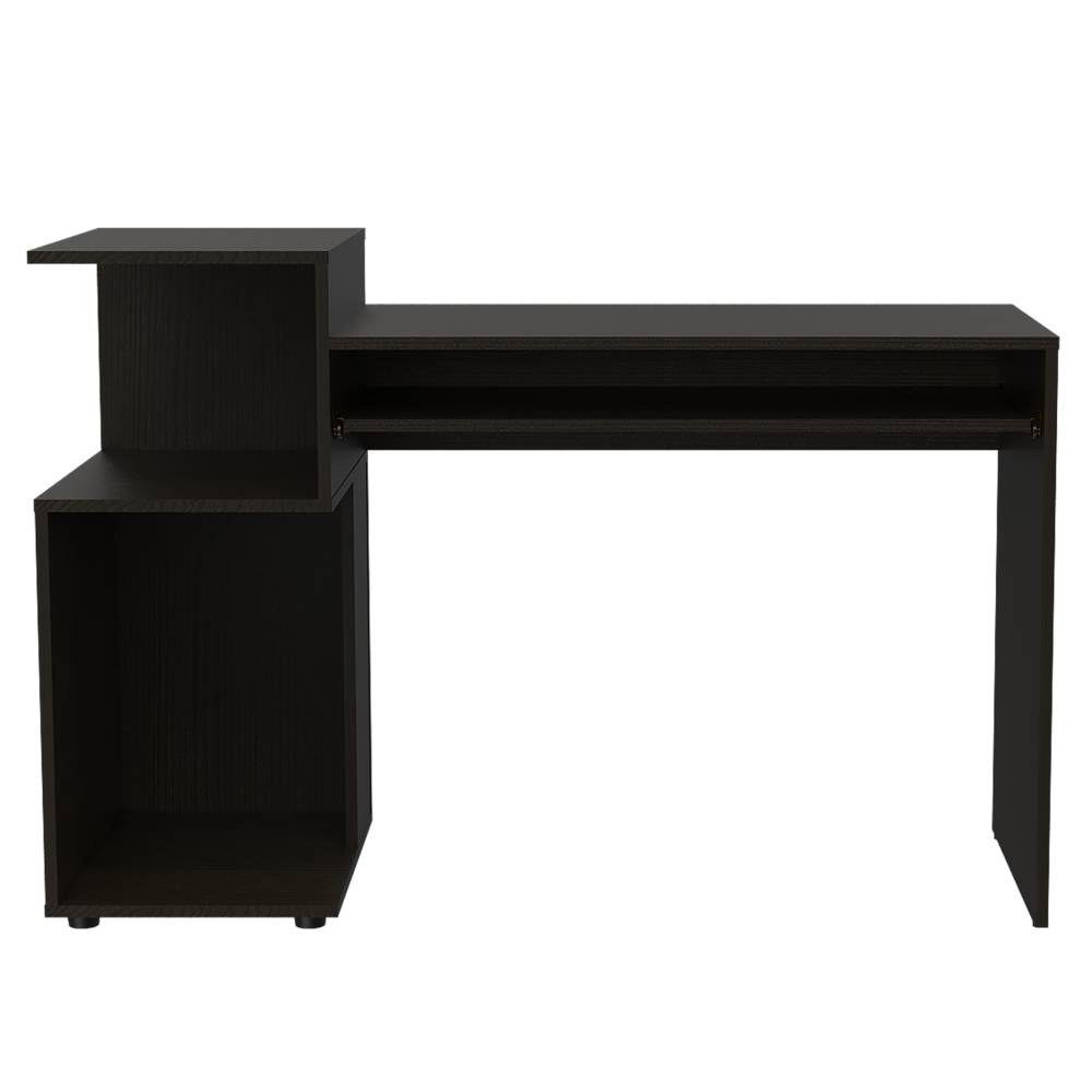 Escritorio Balmoral Wengue 120 cm con Entrepaños - Escritorios y Archivadores | Bylmo