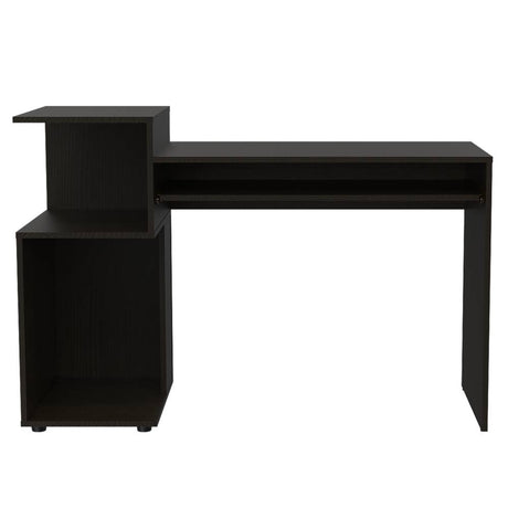 Escritorio Balmoral Wengue 120 cm con Entrepaños - Escritorios y Archivadores | Bylmo