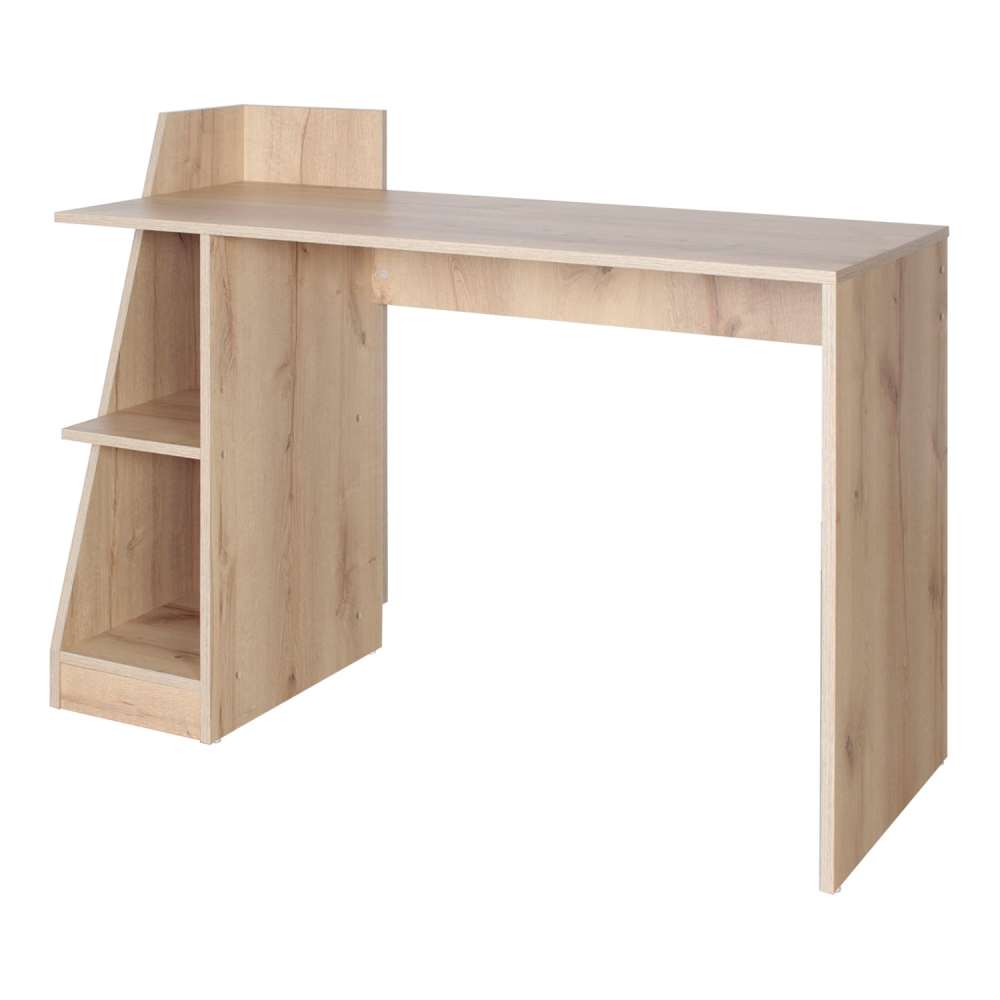 Escritorio Rovere 110x84.4cm sin Cajones y con Organizador de Libros - Escritorios y Archivadores | Bylmo
