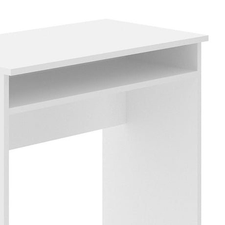 Escritorio Bonn Blanco 68 cm Minimalista con Un Entrepaño - Escritorios | Bylmo