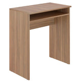 Escritorio Bonn Teca 68 cm Minimalista con Un Entrepaño - Escritorios | Bylmo