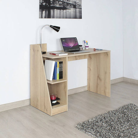 Escritorio Duna 110x84.4cm sin Cajones y con Organizador de Libros - Escritorios | Bylmo
