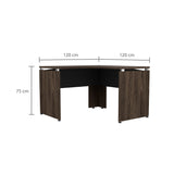 Escritorio Home Office Coñac 120 cm de Diseño Moderno - Escritorios | Bylmo