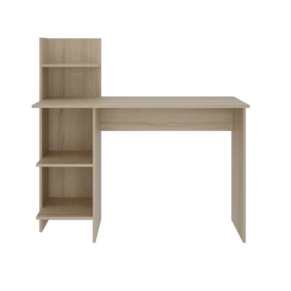 Escritorio King Cafe 120 cm con Biblioteca - Escritorios y Archivadores | Bylmo