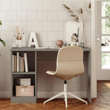 Escritorio Light Pecan 110 cm con Biblioteca - Escritorios y Archivadores | Bylmo