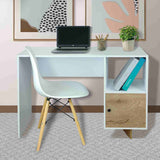 Escritorio Linea Flow Blanco 110 cm con un Cajón - Escritorios | Bylmo