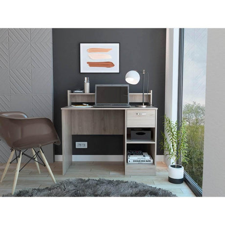 Escritorio Manaos Bardolino 102 cm con Cajón y Entrepaños - Escritorios y Archivadores | Bylmo