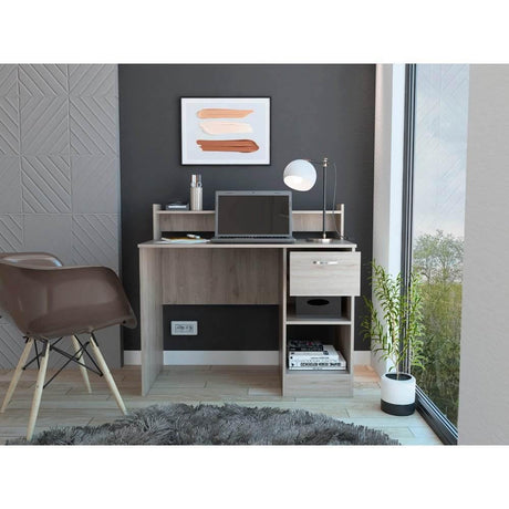 Escritorio Manaos Bardolino 102 cm con Cajón y Entrepaños - Escritorios y Archivadores | Bylmo