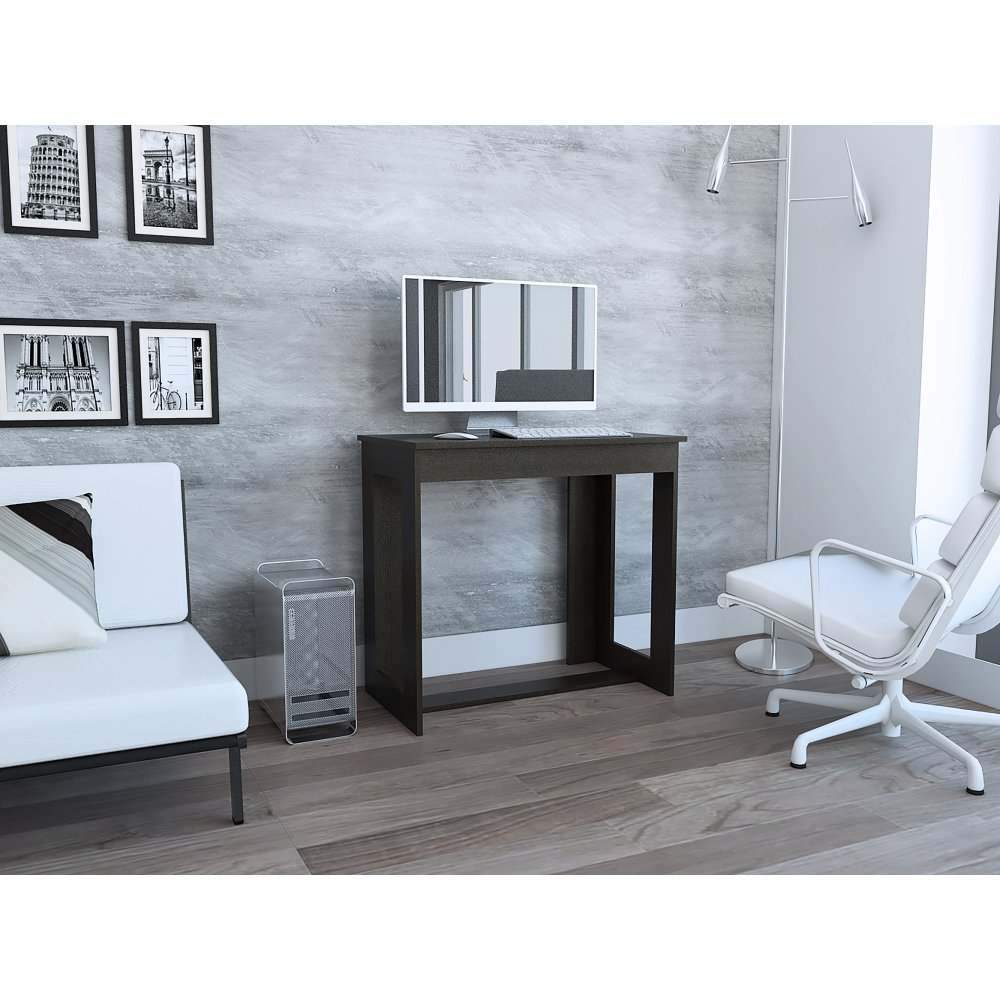 Escritorio Oasis Wengue 80 cm Minimalista - Escritorios y Archivadores | Bylmo