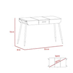 Escritorio Office Duna 120 cm con Cajón y Puertas