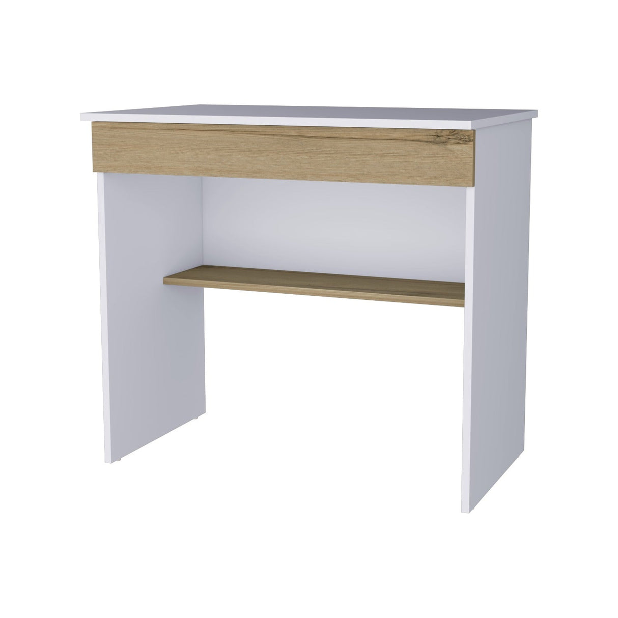 Escritorio Ohio Blanco 80x73cm Con Un Cajón - Escritorios | Bylmo