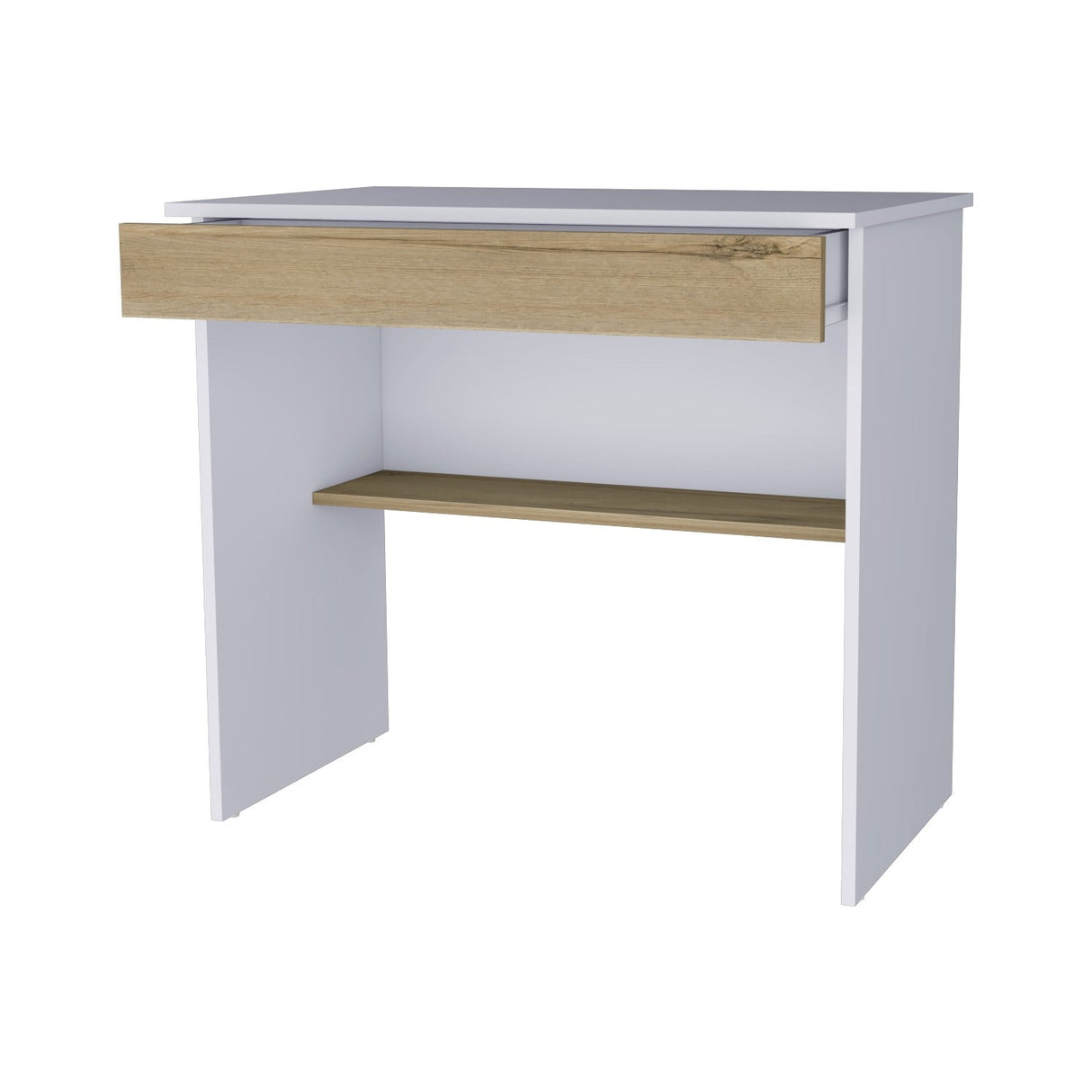 Escritorio Ohio Blanco 80x73cm Con Un Cajón - Escritorios | Bylmo