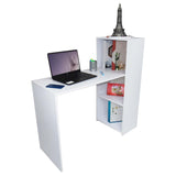 Escritorio Queen Blanco 110 cm con Biblioteca - Escritorios | Bylmo