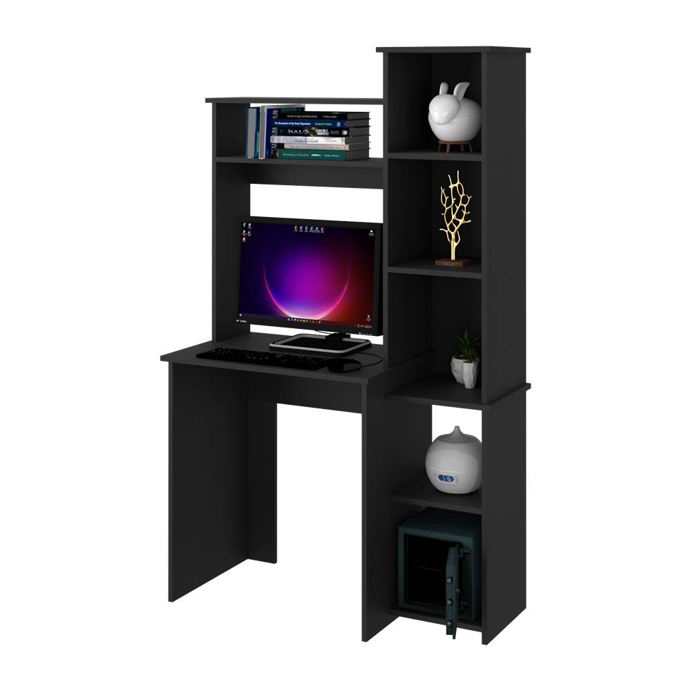 Escritorio Versalles Wengue 98.5x162.5cm sin Cajones - Escritorios y Archivadores | Bylmo