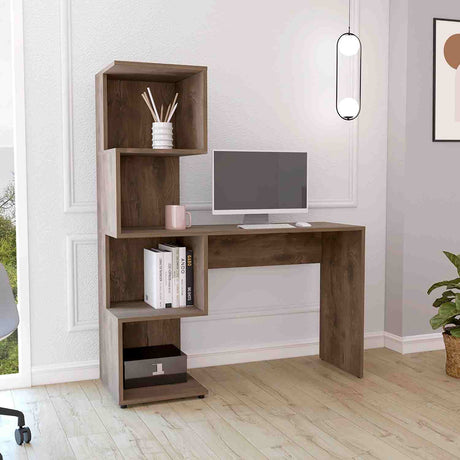 Escritorio Vik Bellota 120 cm con Entrepaños - Escritorios | Bylmo