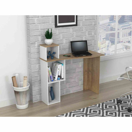 Escritorio ES11903 Blanco 100x95cm sin Cajones - Escritorios | Bylmo