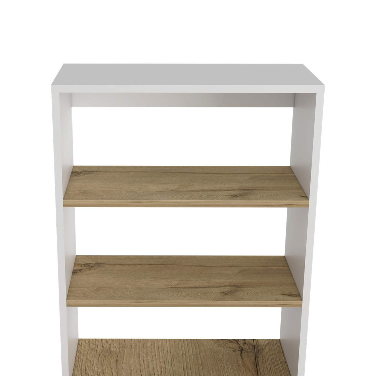 Escritorio Z120 Blanco 120 cm con Estantería - Escritorios | Bylmo