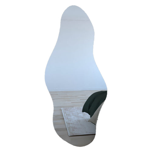 Espejo Susi Forma Irregular 120 X 60 cm Sin Color Pequeño Sin Marco  Decorativo