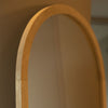 Espejo Elisa Ovalado 160 X 60 cm Madera Mediano de Cuerpo Entero