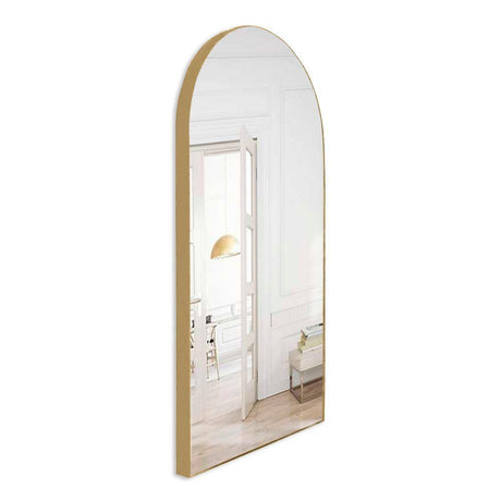 Espejo Ibiza Rectangular 45 cm Dorado - Espejos Decorativos | Bylmo