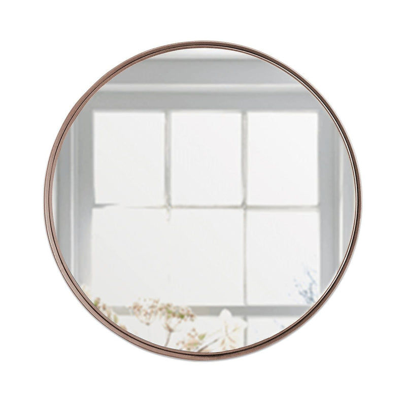 Espejo Osaka Circular 60 cm Cobre Flotante