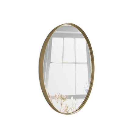 Espejo de Pared Negro 60x60cm Redondo con Marco Metalico - Espejos Decorativos | Bylmo